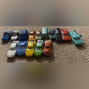 Colorful Die-Cast Toy Car Collection